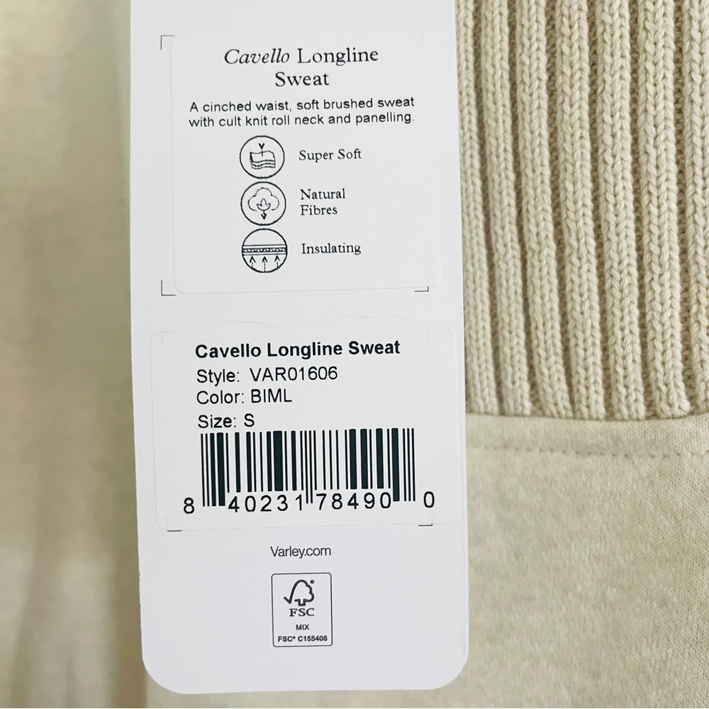 Varley Cavello Longline Sweater - Picture 7 of 7